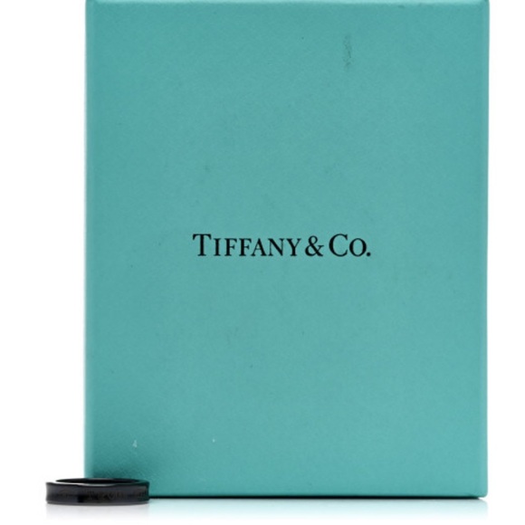 tiffany titanium 4mm 80 37 narror ring - Picture 12 of 12